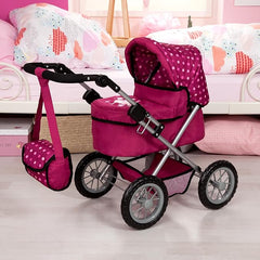 Bayer Pram Set Trendy Fits 46 - Cm Dolls 13067AA - Colorland Toys