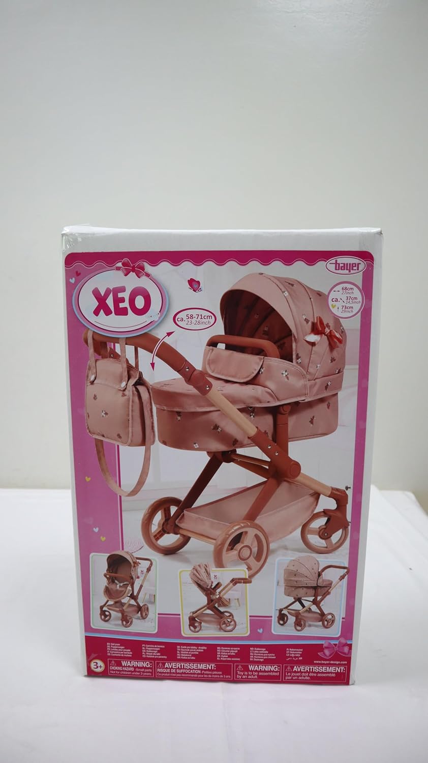 Bayer Pram Set Xeo Fits 52 - Cm Dolls 17026AA - Colorland Toys