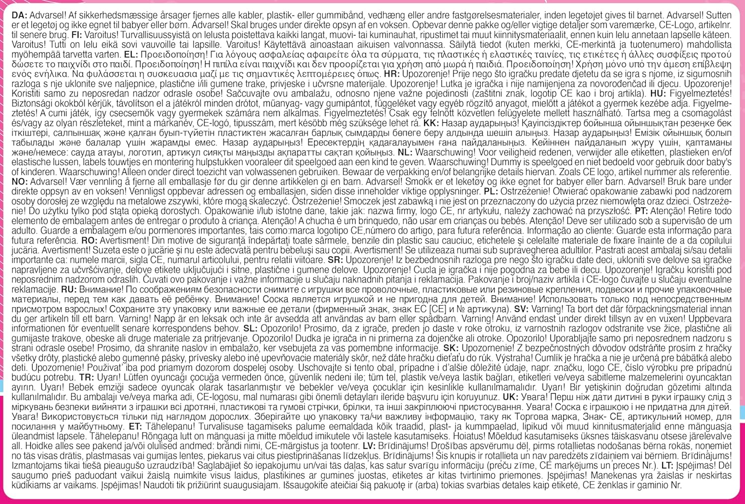 Bayer Soft Cuddle Baby Doll 30 - Cm Set 93003AD - Colorland Toys