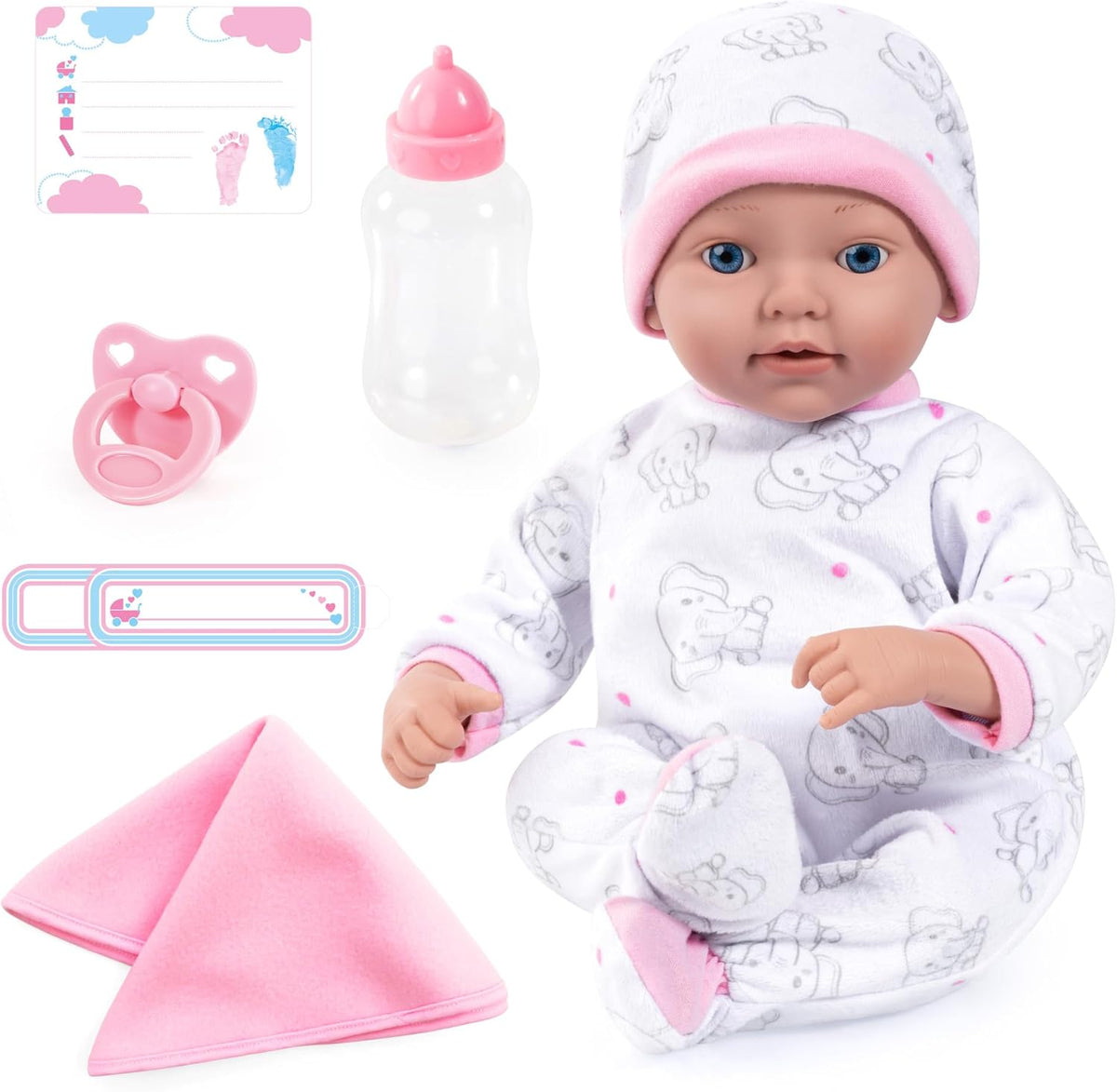 Bayer Stuffing Baby Doll 20 - Cm Asst 93827AB - Colorland Toys