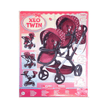 Bayer Design Twin Doll's Pram XEO Twin
