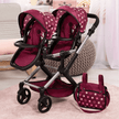 Bayer Design Twin Doll's Pram XEO Twin
