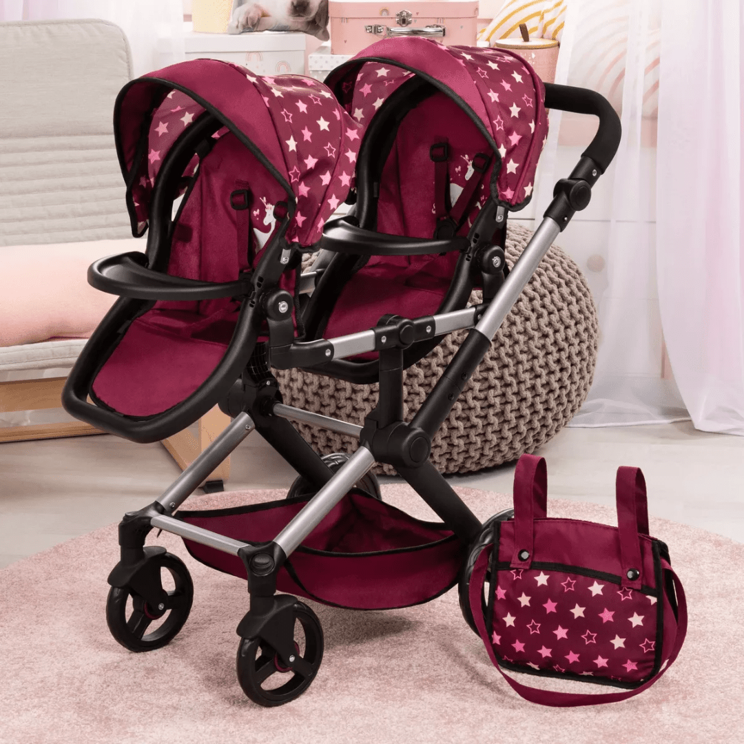 Bayer Design Twin Doll's Pram XEO Twin — image 8