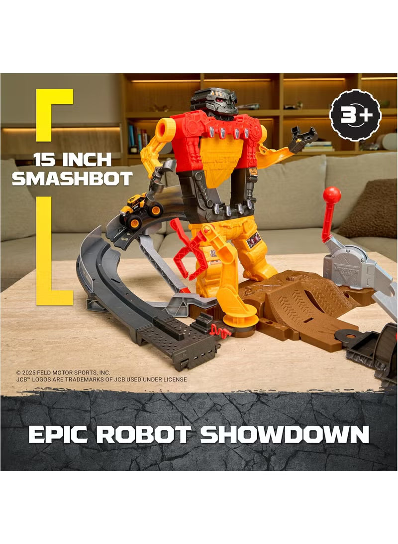 Monster Jam 1:64 Scale Smash & Bash Smashbot Playset 6072594 — image 3