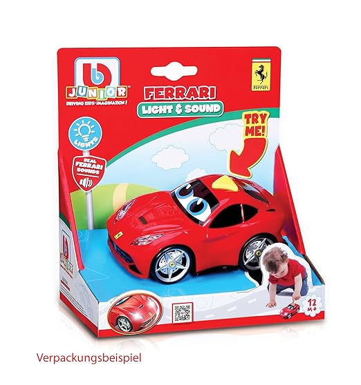 BBJunior Ferrari 488 GTB Alfa Romeo Giulia & Lamborghini Huracan Coupe 16 - 86007 - Colorland Toys