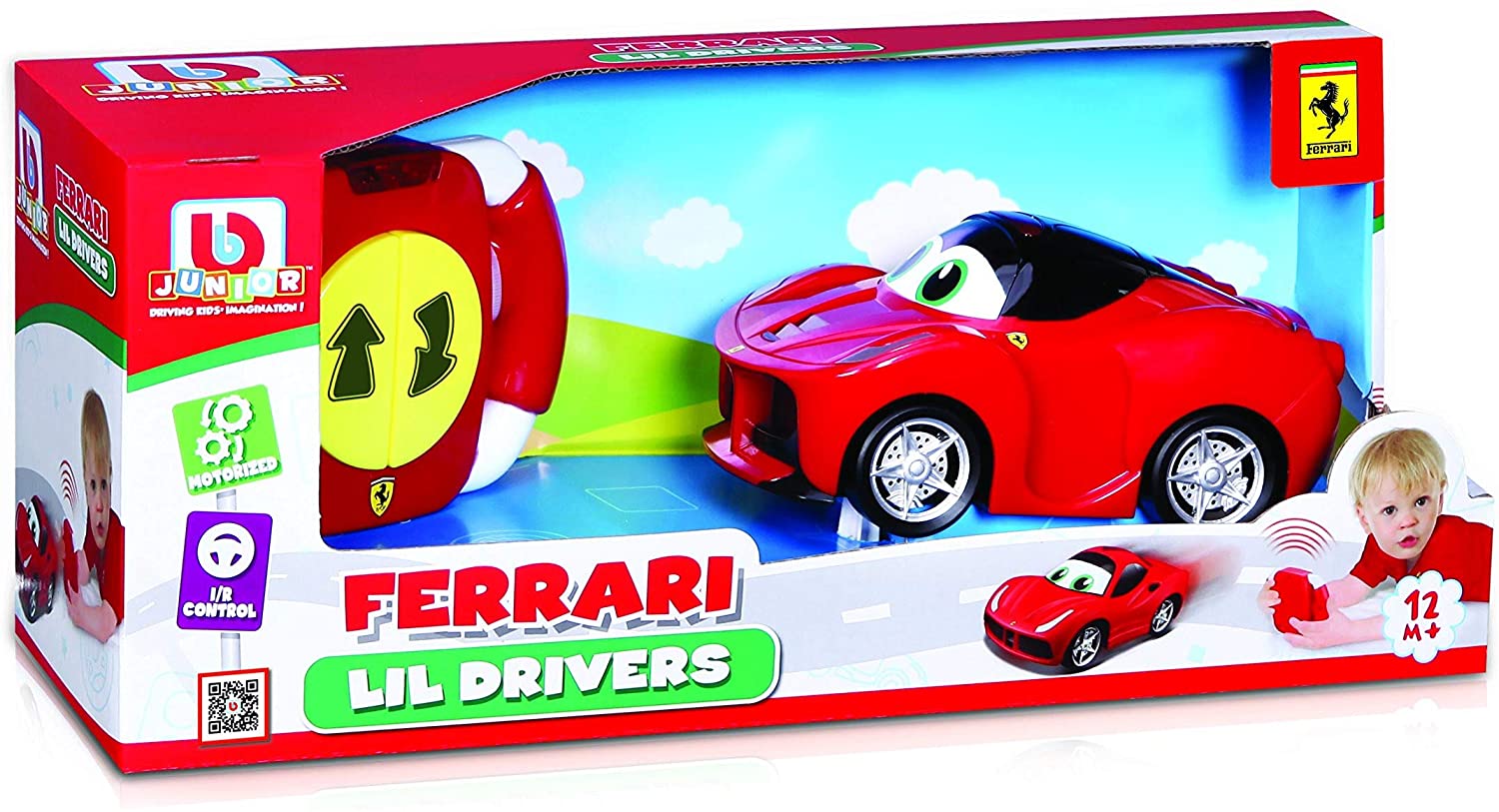 BBJunior Ferrari Lil Drivers 16 - 82002 - Colorland Toys