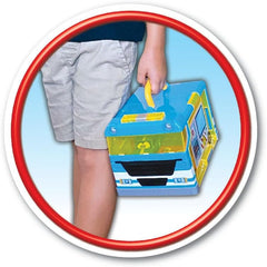 BBJunior My 1st Carry Along Garage - Blue 16 - 88621 - Colorland Toys