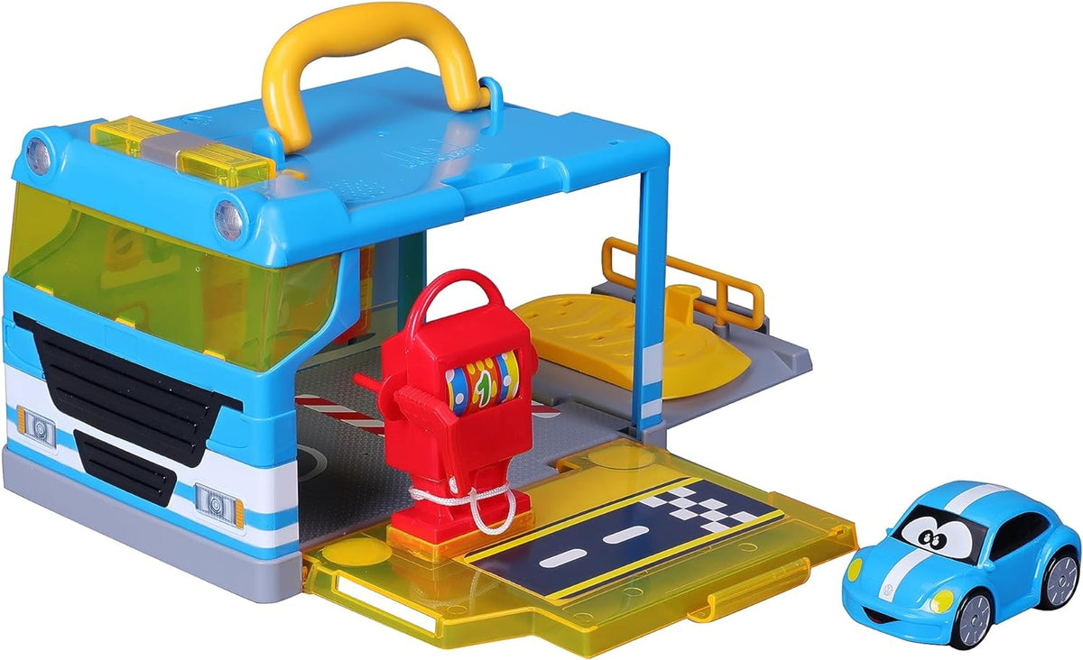 BBJunior My 1st Carry Along Garage - Blue 16 - 88621 - Colorland Toys