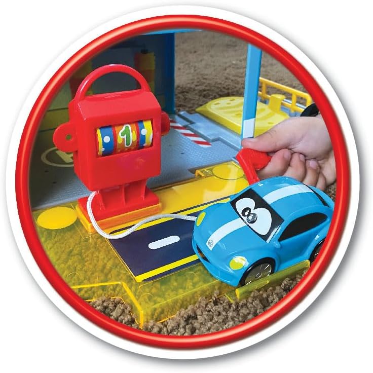 BBJunior My 1st Carry Along Garage - Blue 16 - 88621 - Colorland Toys