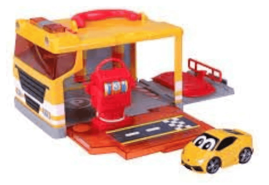 BBJunior My 1st Carry Along Garage - Yellow 16-88622 — image 1