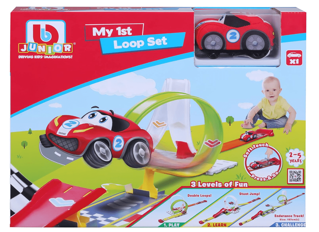 BBJunior My 1st Loop Set with 1pc Motorized Soft Car 16-88616 — image 1