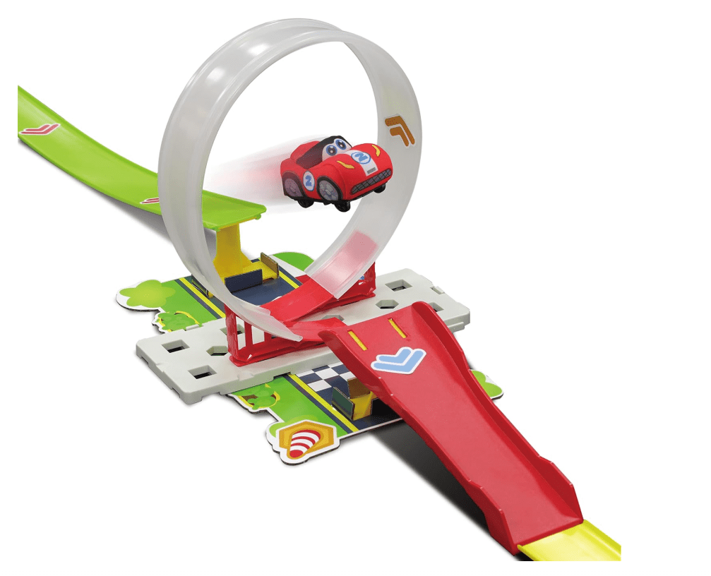 BBJunior My 1st Loop Set with 1pc Motorized Soft Car 16 - 88616 - Colorland Toys