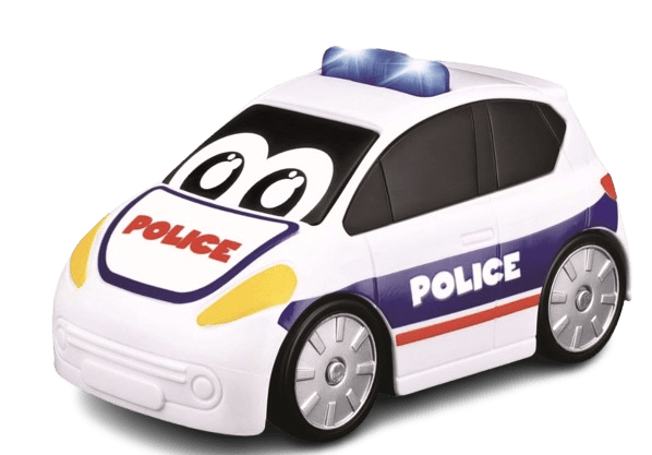 BBJunior Police Car, Fire Truck, Ambulance Free Wheeling 16 - 89110 - Colorland Toys