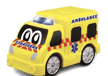 BBJunior Police Car, Fire Truck, Ambulance Free Wheeling 16-89110