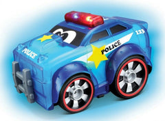BBJunior Push And Glow Police Car - Colorland Toys