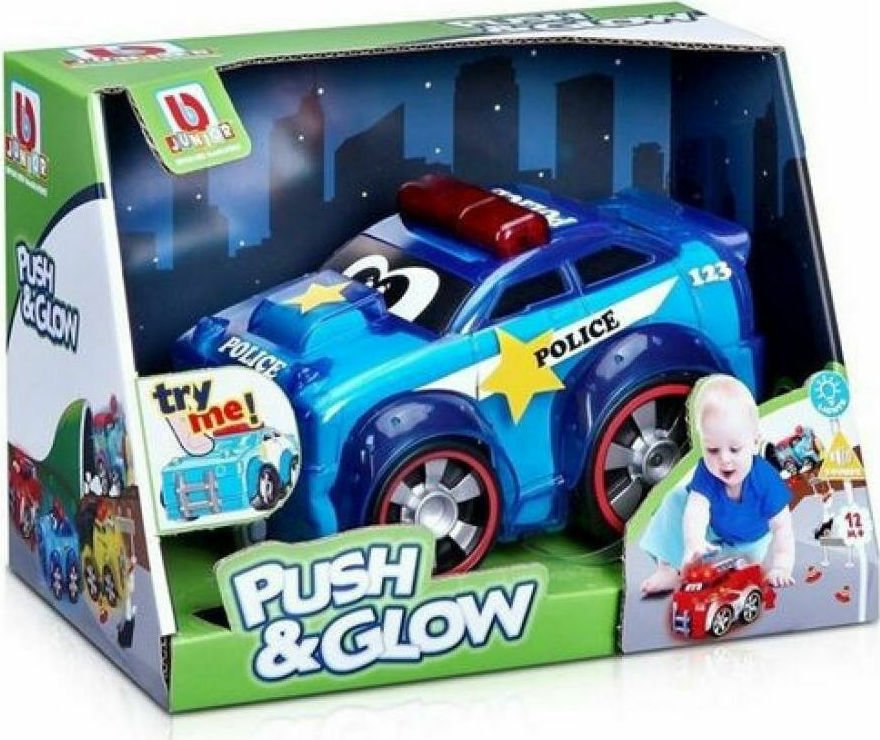 BBJunior Push And Glow Police Car — image 1