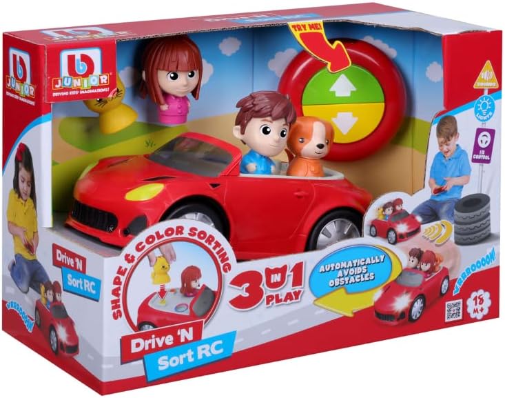 BBJunior Remote Controlled Drive N Sort Set 16 - 95002 - Colorland Toys