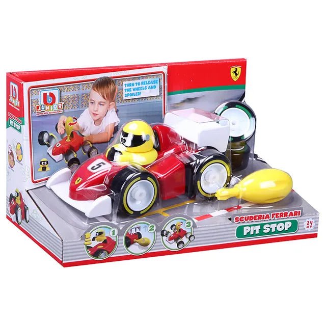 BBJunior Scuderia Ferrari Pit Stop 16-85302 - Colorland Toys
