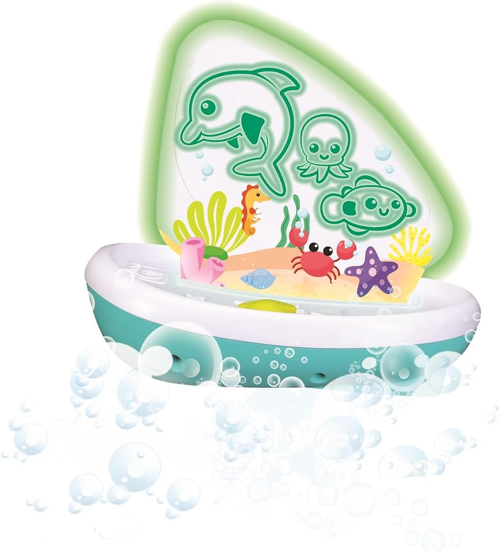 BBJunior Splash N Play Light Up Sail Boat 16-89022 - Colorland Toys