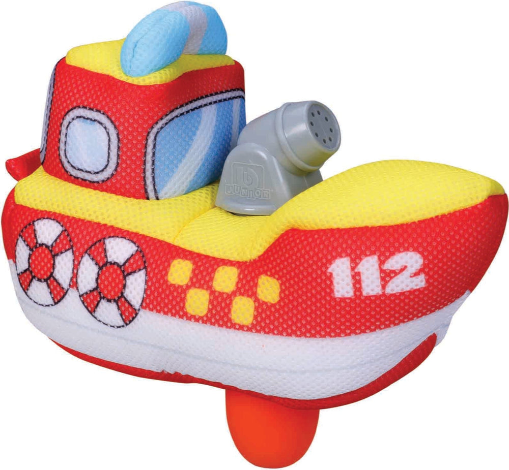 BBJunior Splash N Play Water Squirters Fire Boat 16-89061 - Colorland Toys