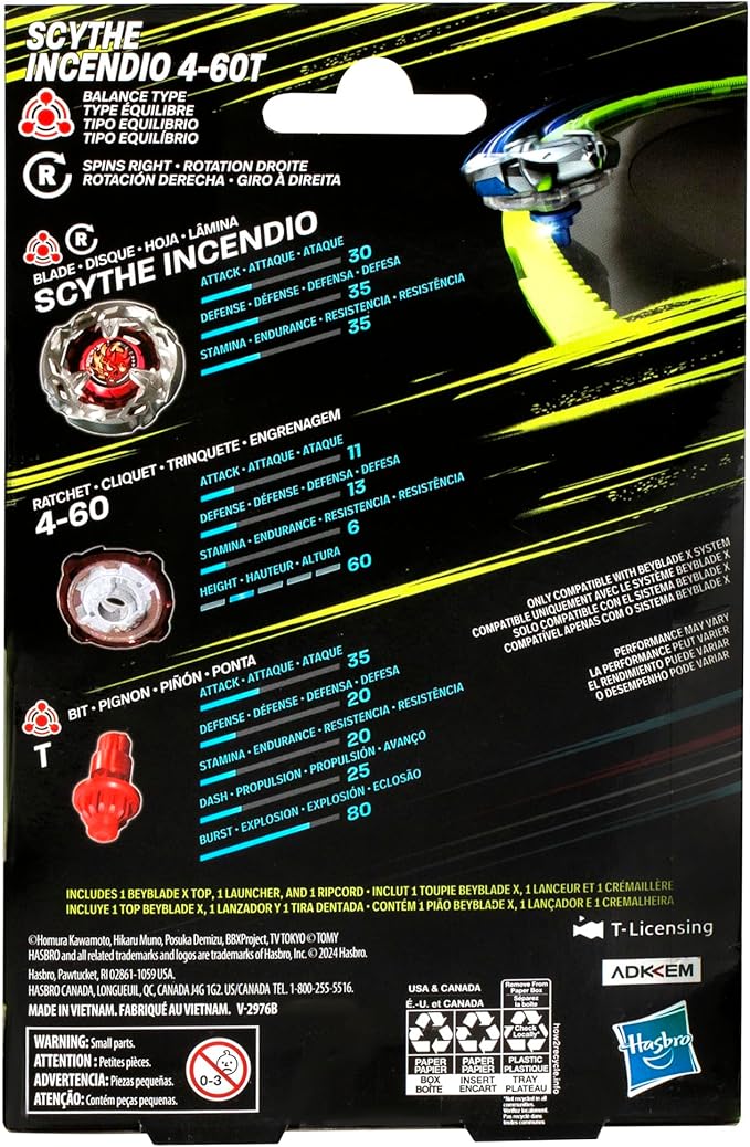 Bblade X Launcher Scythe Incendio 4-60T TP9583 — image 9