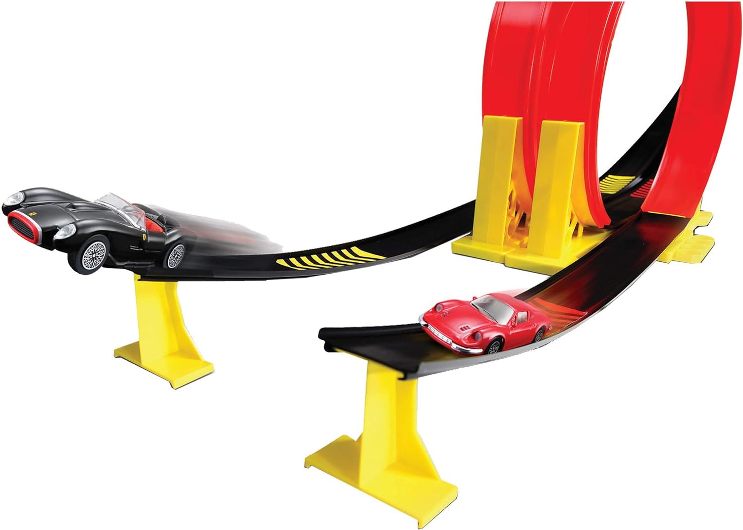 BBurago Ferrari Race And Play Dual Loop Playset - Colorland Toys