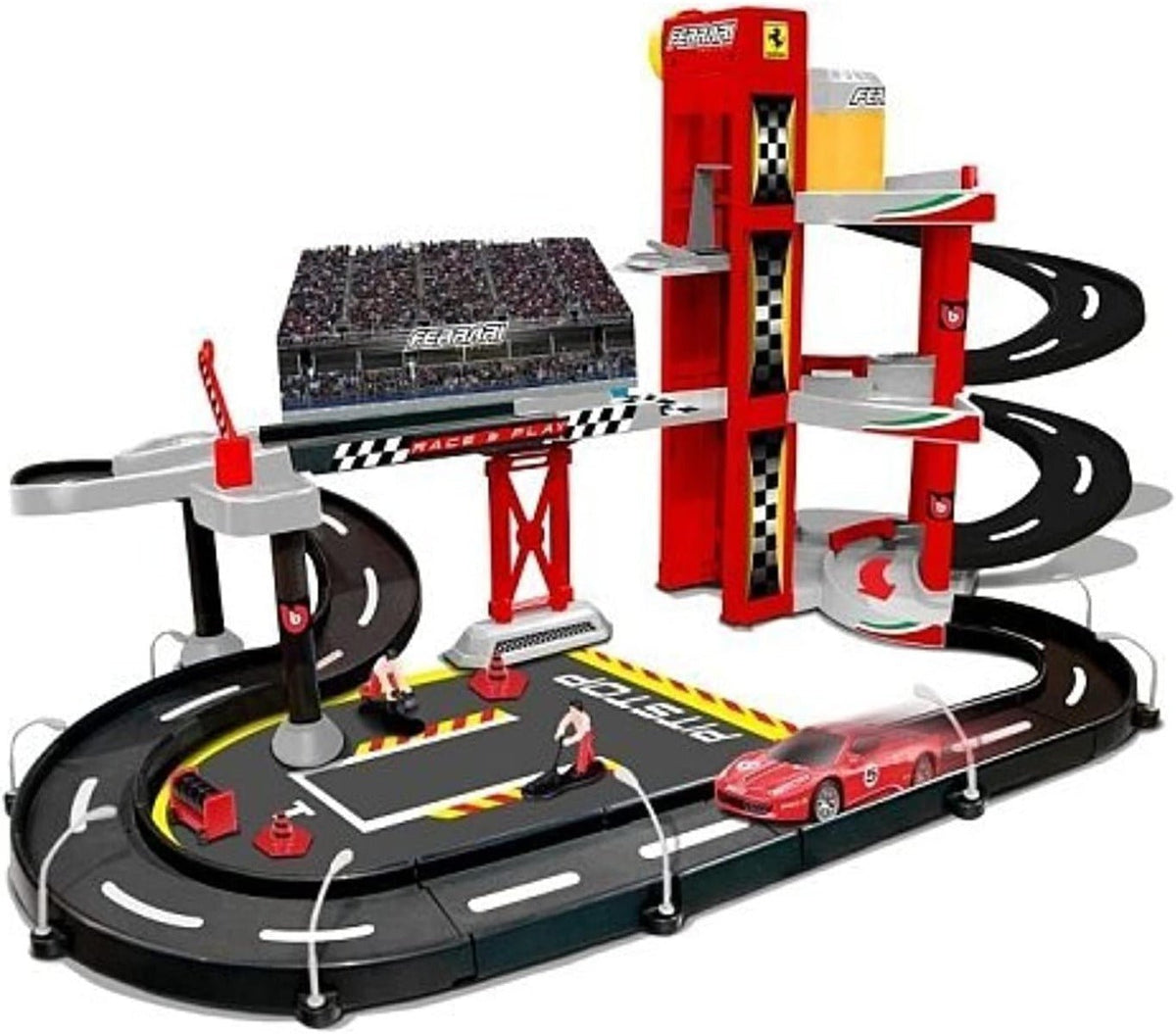 BBurago Ferrari Racing Garage Playset 18-30197 — image 2