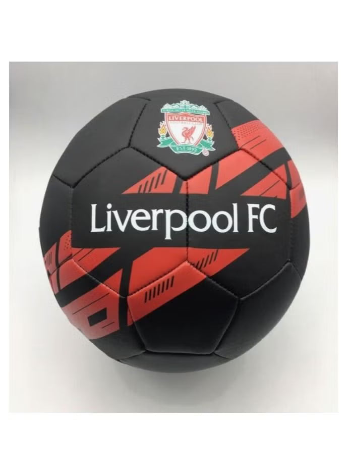 Liverpool FC Football Size 5 Black/Red ESAL-LFC-007-1 — image 1