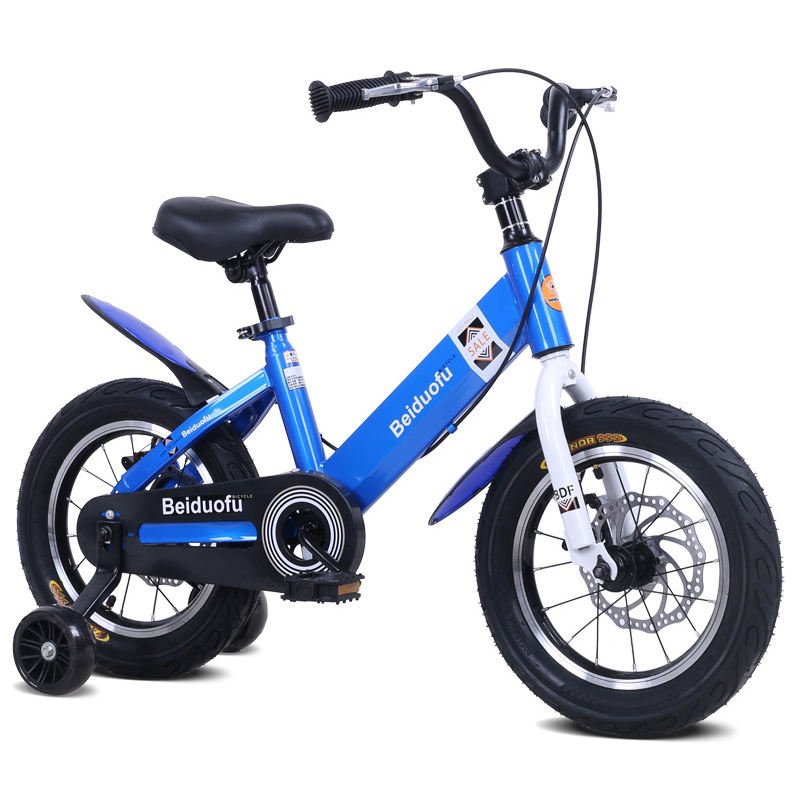 BDF Beiduofu Bicycle 14 Inch Blue MB002 - Colorland Toys