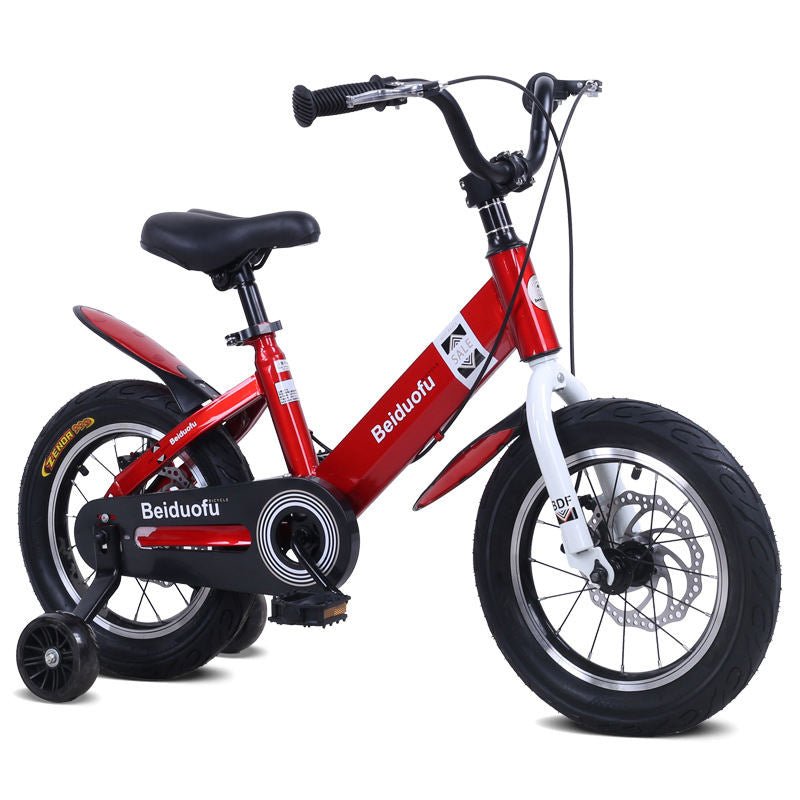 BDF Beiduofu Bicycle 14 Inch Blue MB002 - Colorland Toys