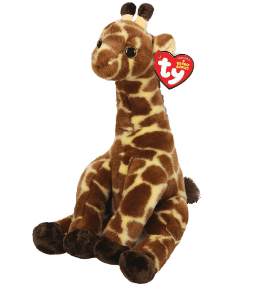 Beanie Babies Giraffe Gavin Brown Med 9" 90287 - Colorland Toys