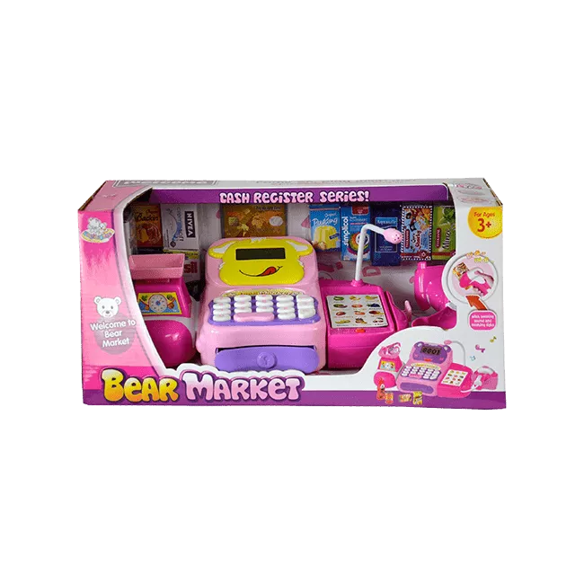 Bear Market Cash Register - Colorland Toys