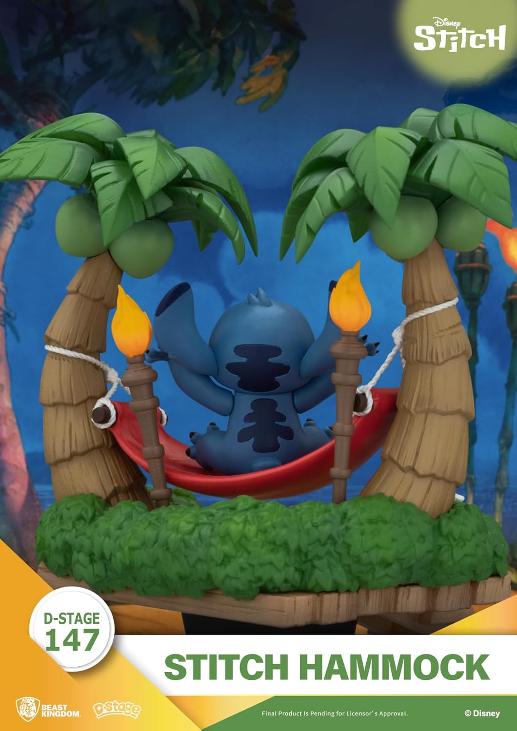 Beast Kingdom Stitch Hammock DS - 147 - Colorland Toys