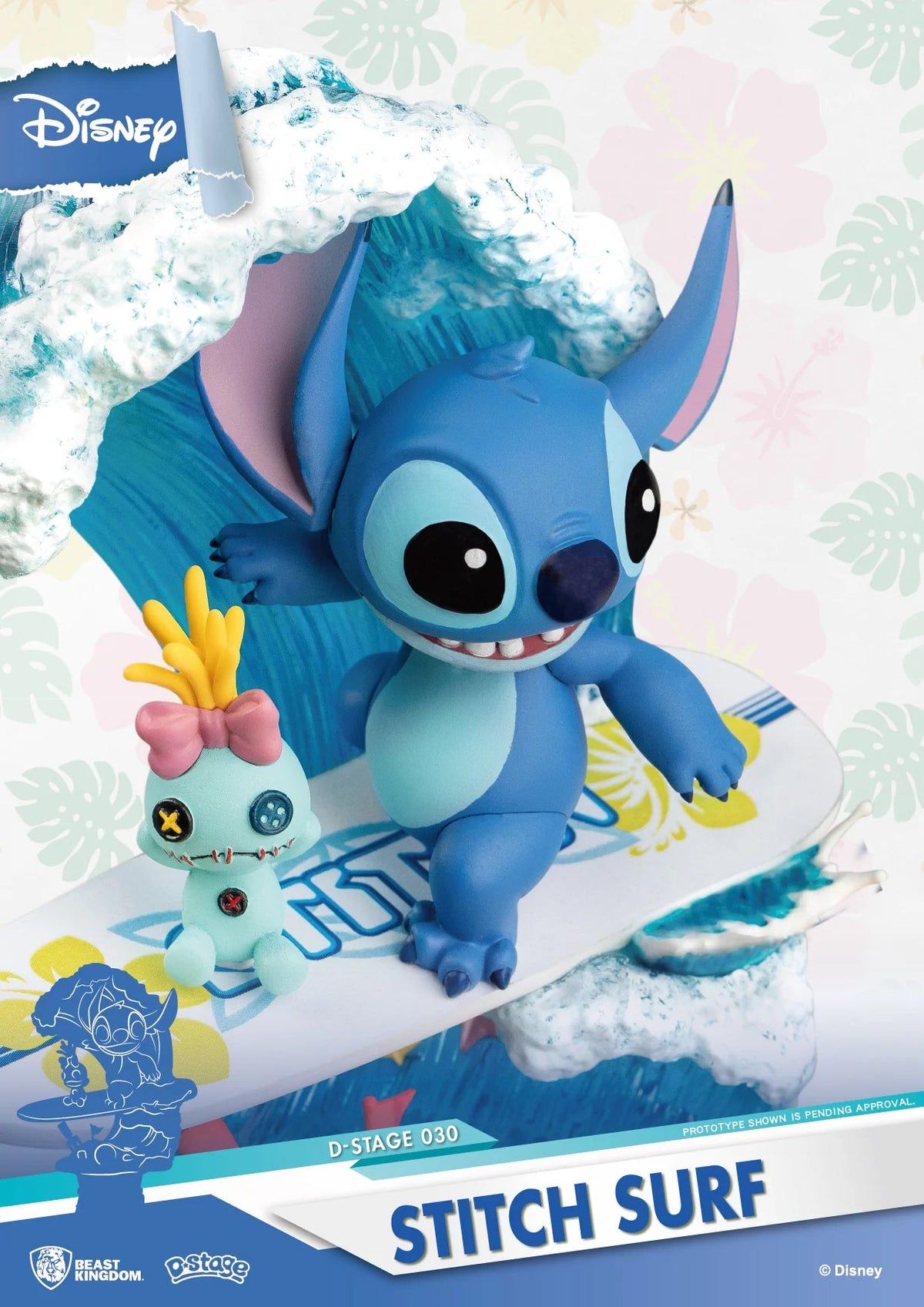Beast Kingdom Stitch Surf DS-030 — image 4
