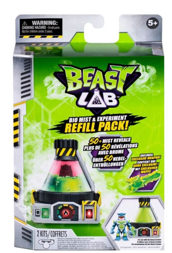 Beast Lab Bio Mist & Experiment Refill Pack - Colorland Toys