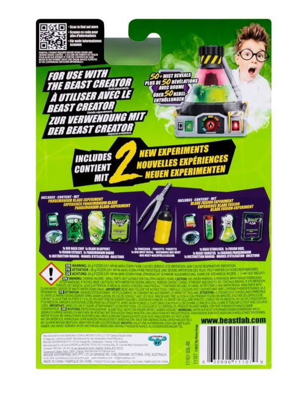 Beast Lab Bio Mist & Experiment Refill Pack - Colorland Toys