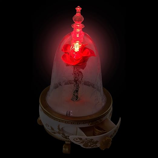 Beauty And The Beast Enchanted Rose Jewlery Box 32722 - Colorland Toys