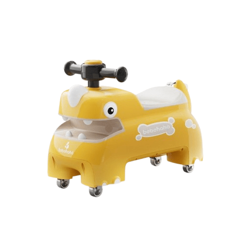 Bebehaha Kids Dinosaur Ride On Yellow MN039 - Colorland Toys