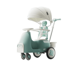 Bebehaha Rocking Stroller Baby Ride On Green MN042 - Colorland Toys
