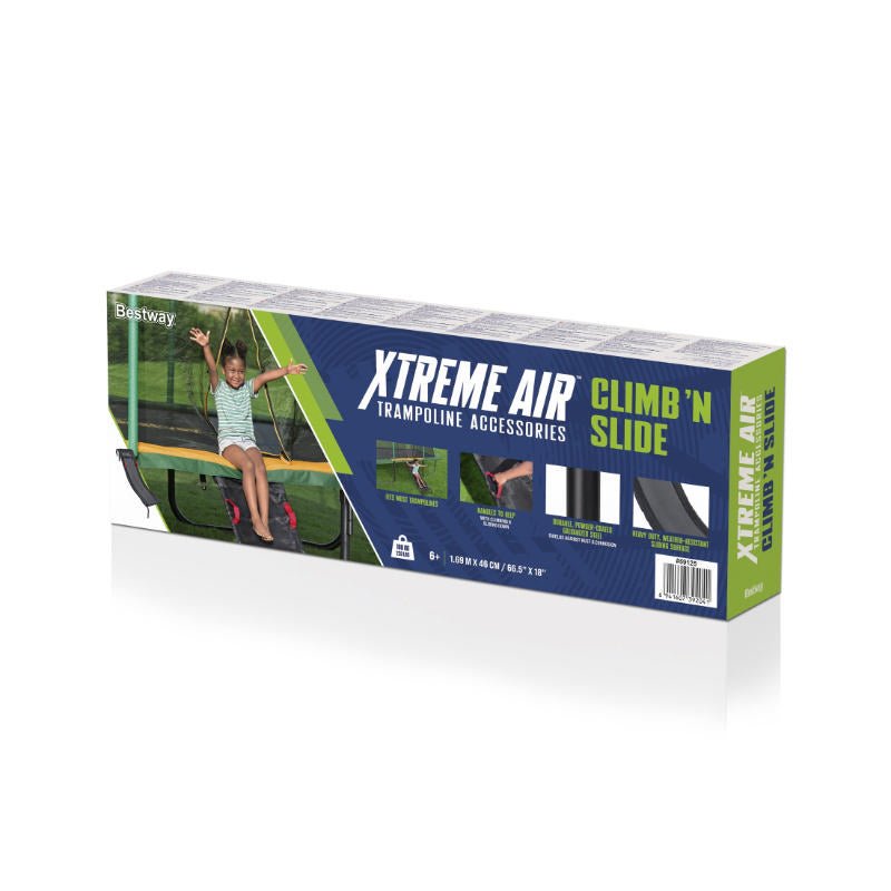 Bestway® 1.69m x 46cm Xtreme Air Trampoline Climb 'n Slide 59125 — image 8