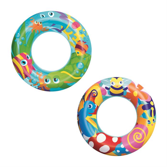 Bestway 56cm Designer Swim Ring - 36013 — image 1