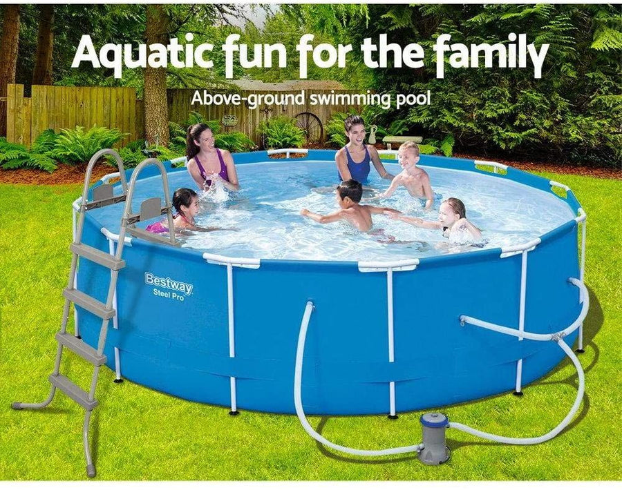Bestway Above Ground Pool Ladder with Removable Steps 48 inch 58336 — image 6