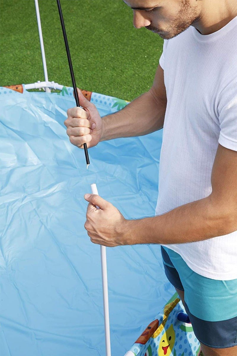 Bestway Above Ground Splash N Shade Play Round Pool 244 x 51cm 56432 - Colorland Toys