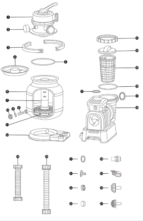 Bestway Apx365 Rectangular Pool 7.32mx3.66mx1.32m 561KG - Colorland Toys