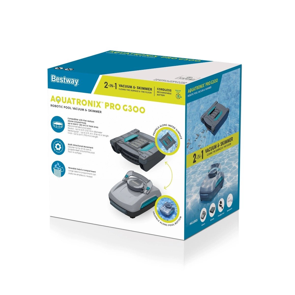 Bestway Aquatronix Pro G300 2 In 1 Pool Cleaner 58942 — image 1