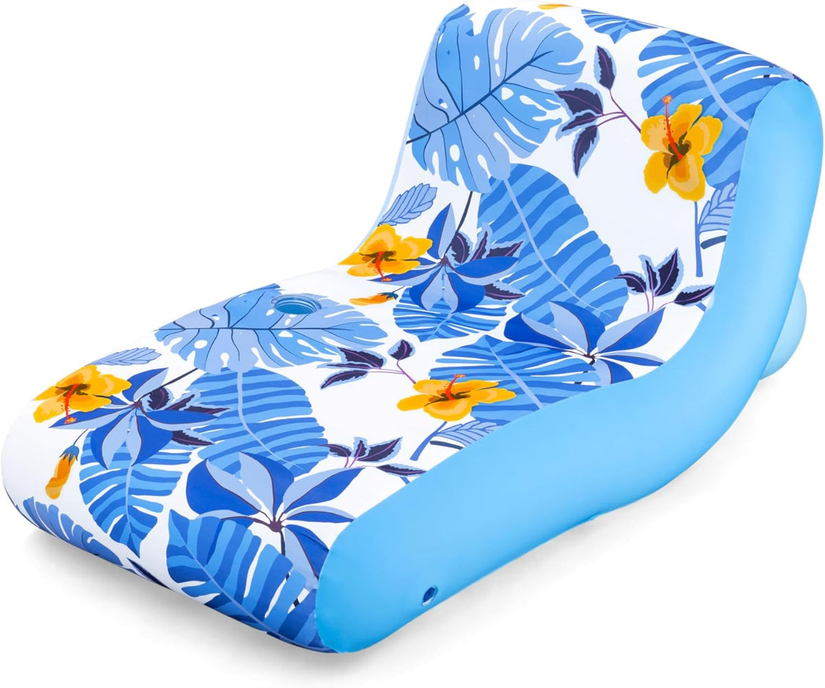 Bestway Blissfull Drifter Pool Lounger with Textile Cover 176 x 107 cm — image 1