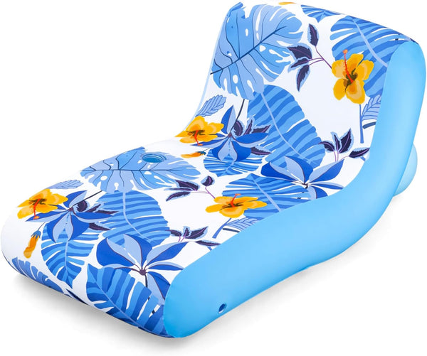Bestway Blissfull Drifter Pool Lounger with Textile Cover 176 x 107 cm