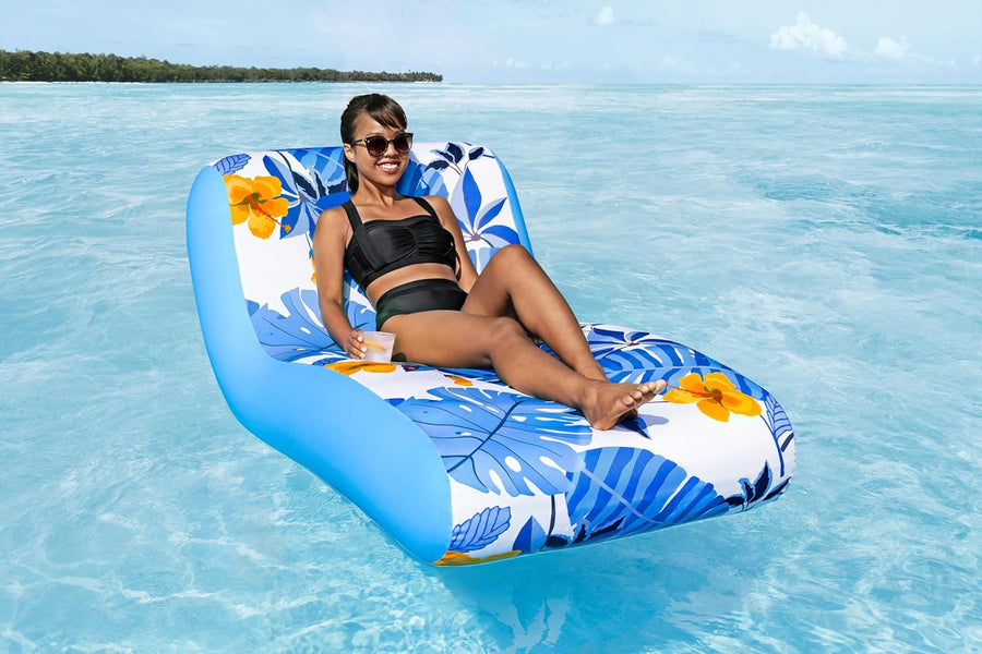 Bestway Blissfull Drifter Pool Lounger with Textile Cover 176 x 107 cm — image 7