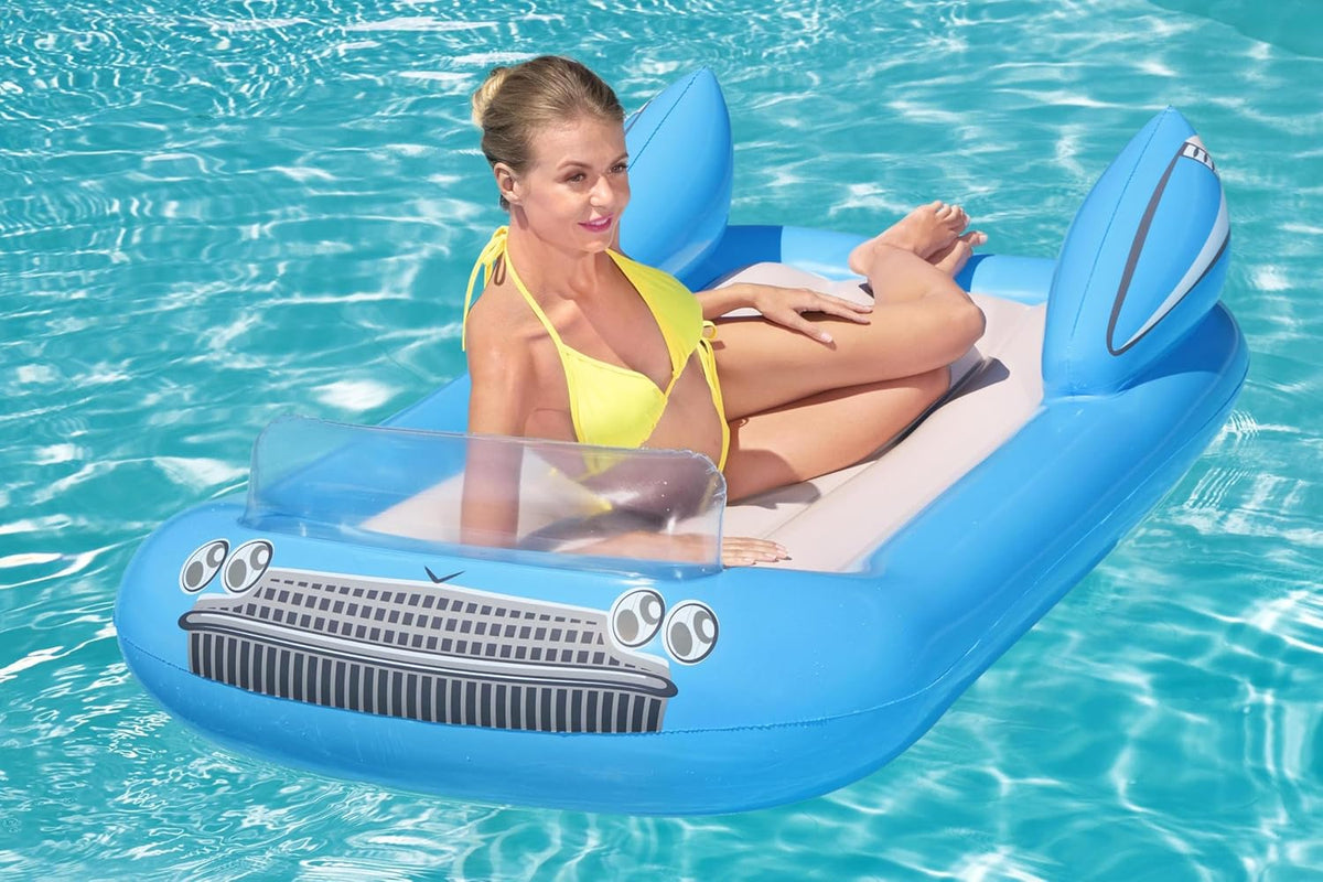 Bestway Classic Convertible Inflatable Lounge for Kids, Multicolor — image 4