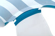 Bestway Comfort Plush Noodle Chair 119x67.5cm Blue/White
